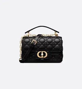 Dior Сумка Top Handle Jolie маленького формата Black - фото 1