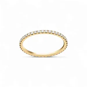Van Cleef & Arpels Обручальное кольцо Felicite 1,25 мм Yellow Gold - фото 2