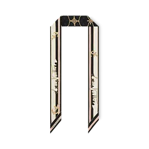 Louis Vuitton Шелковая лента Cordage BB Black - фото 1