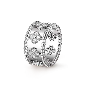 Van Cleef & Arpels Кольцо Perlee Clovers White Gold - фото 1