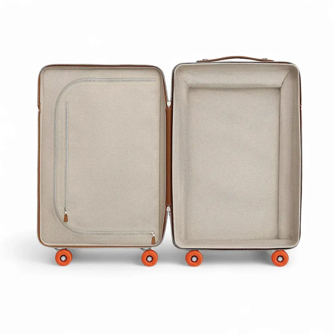 Hermès Чемодан для ручной клади R.M.S Fauve / Orange - фото 3