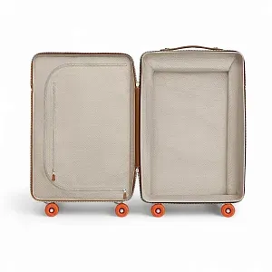 Hermès Чемодан для ручной клади R.M.S Fauve / Orange - фото 3