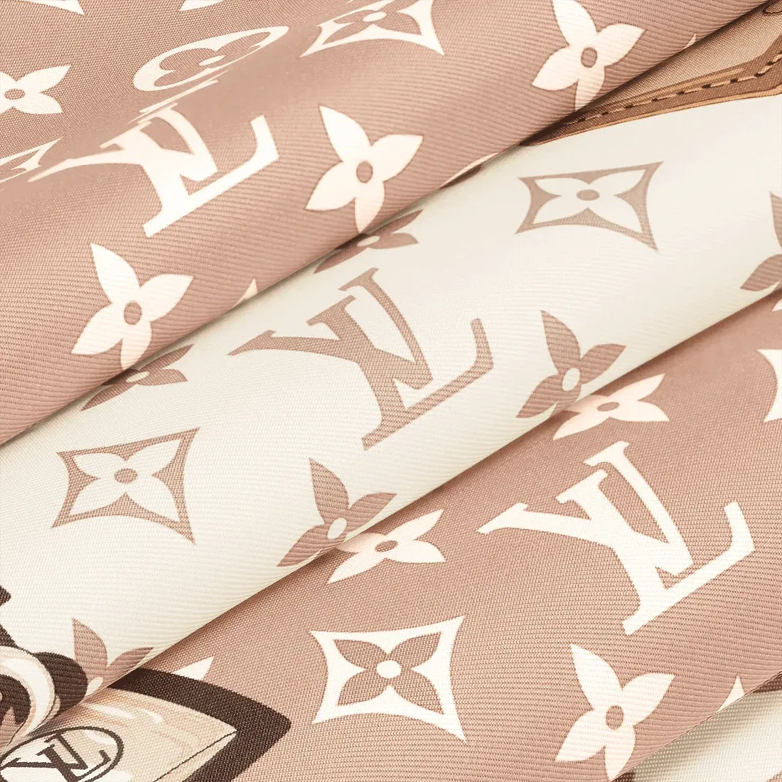 Louis Vuitton Платок-каре Monogram Confidential Dune - фото 4