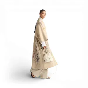 Dior Сумка Bucket Caro Small Latte - фото 2