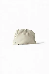 The Row Клатч Bourse Clutch Ivory из кожи Ivory - фото 4