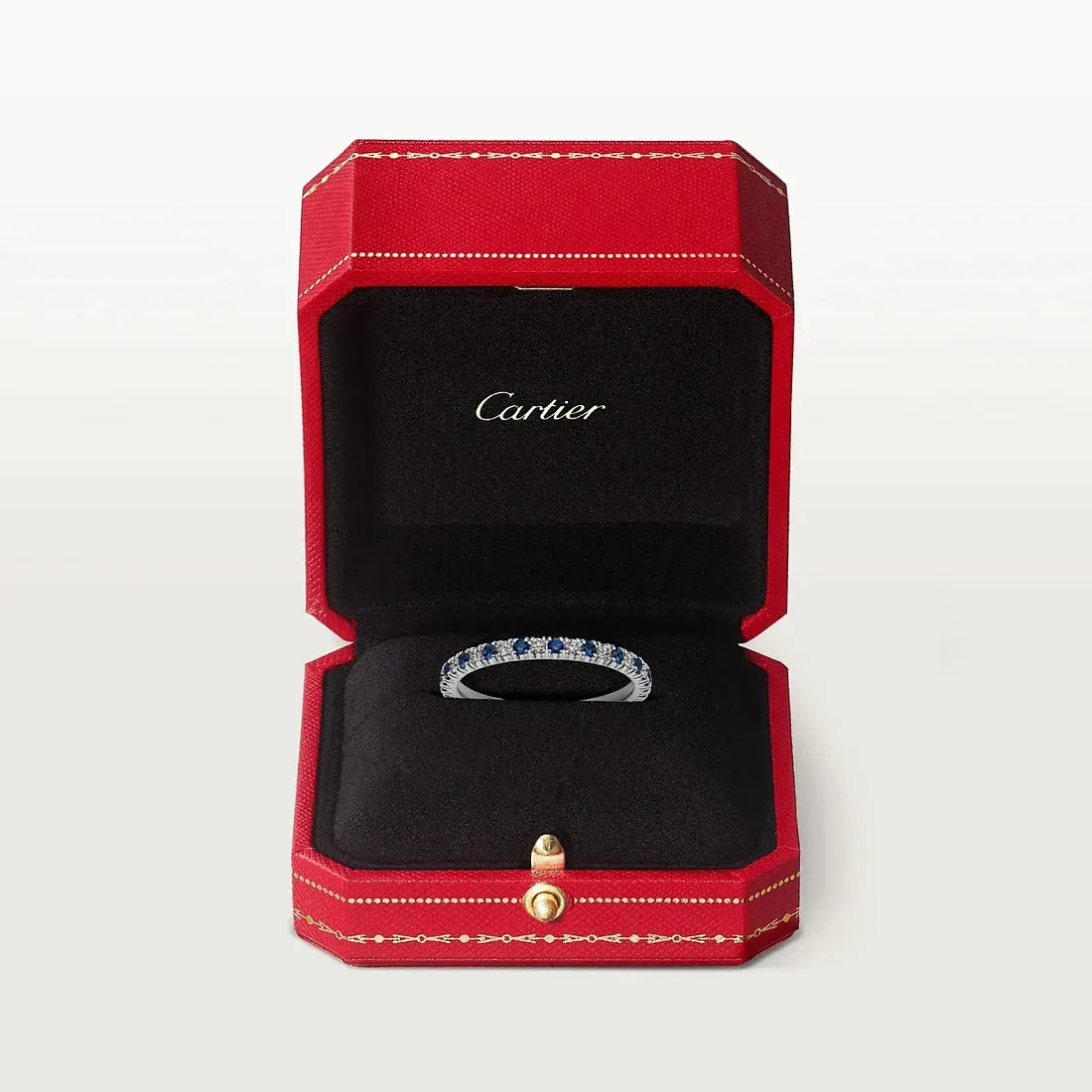 Cartier Обручальное кольцо c сапфирами Etincelle de 2 мм - фото 5