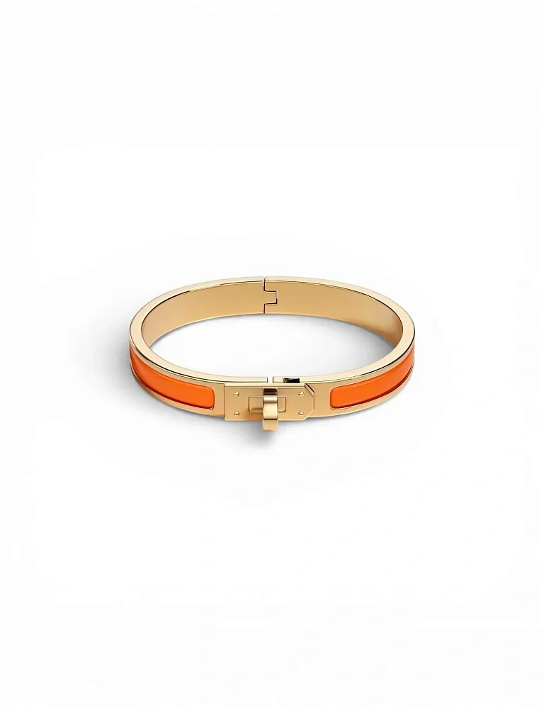 Браслет Mini Clic Kelly Hermes Orange Fruite - фото 1
