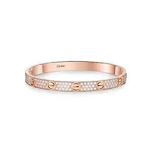 Cartier Браслет Love classic model, paved - фото 1