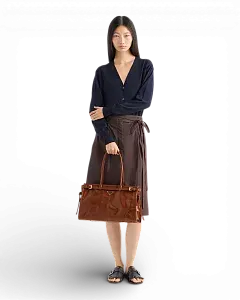 Prada Сумка Bonnie large leather - фото 2