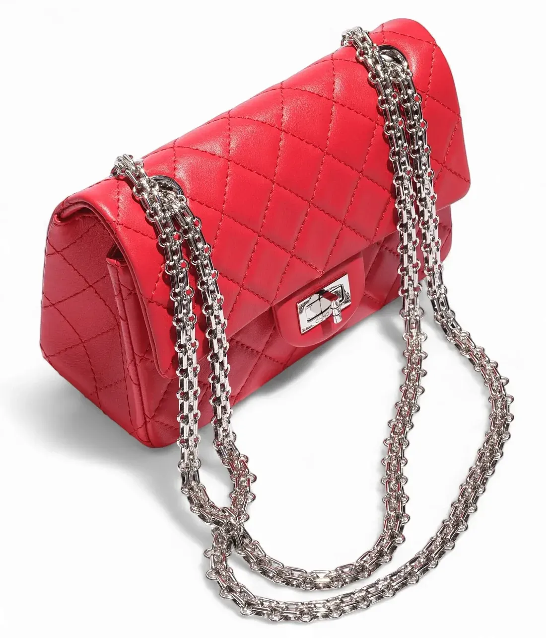 Chanel Сумка Mini 2.55 Rouge Fonce - фото 4