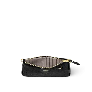 Louis Vuitton Сумка Easy Pouch с плечевым ремнем Black - фото 3
