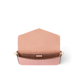 Louis Vuitton Клатч Felicie Rose Poudre - фото 3