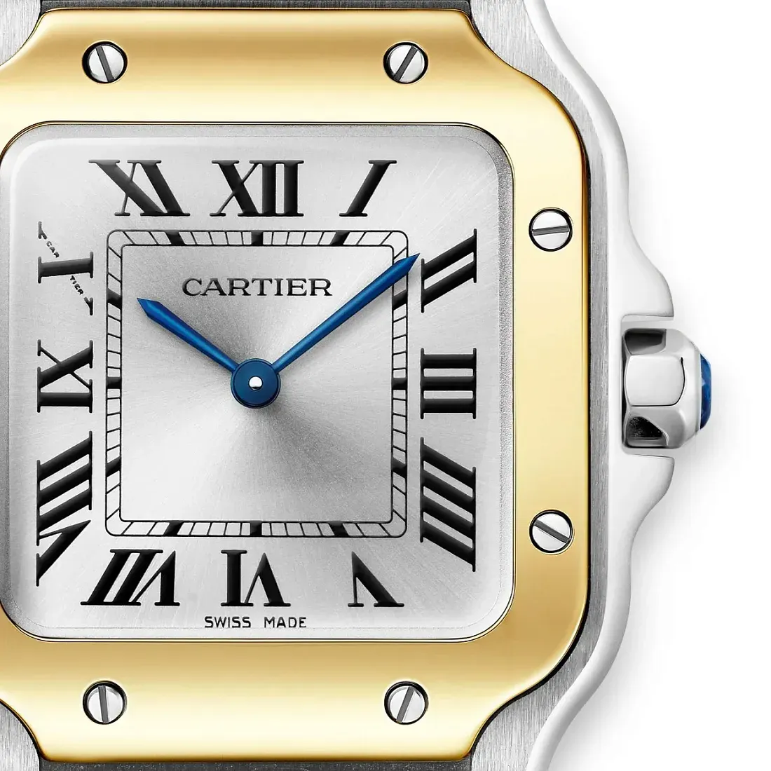 Cartier Часы маленького размера Santos de - фото 7