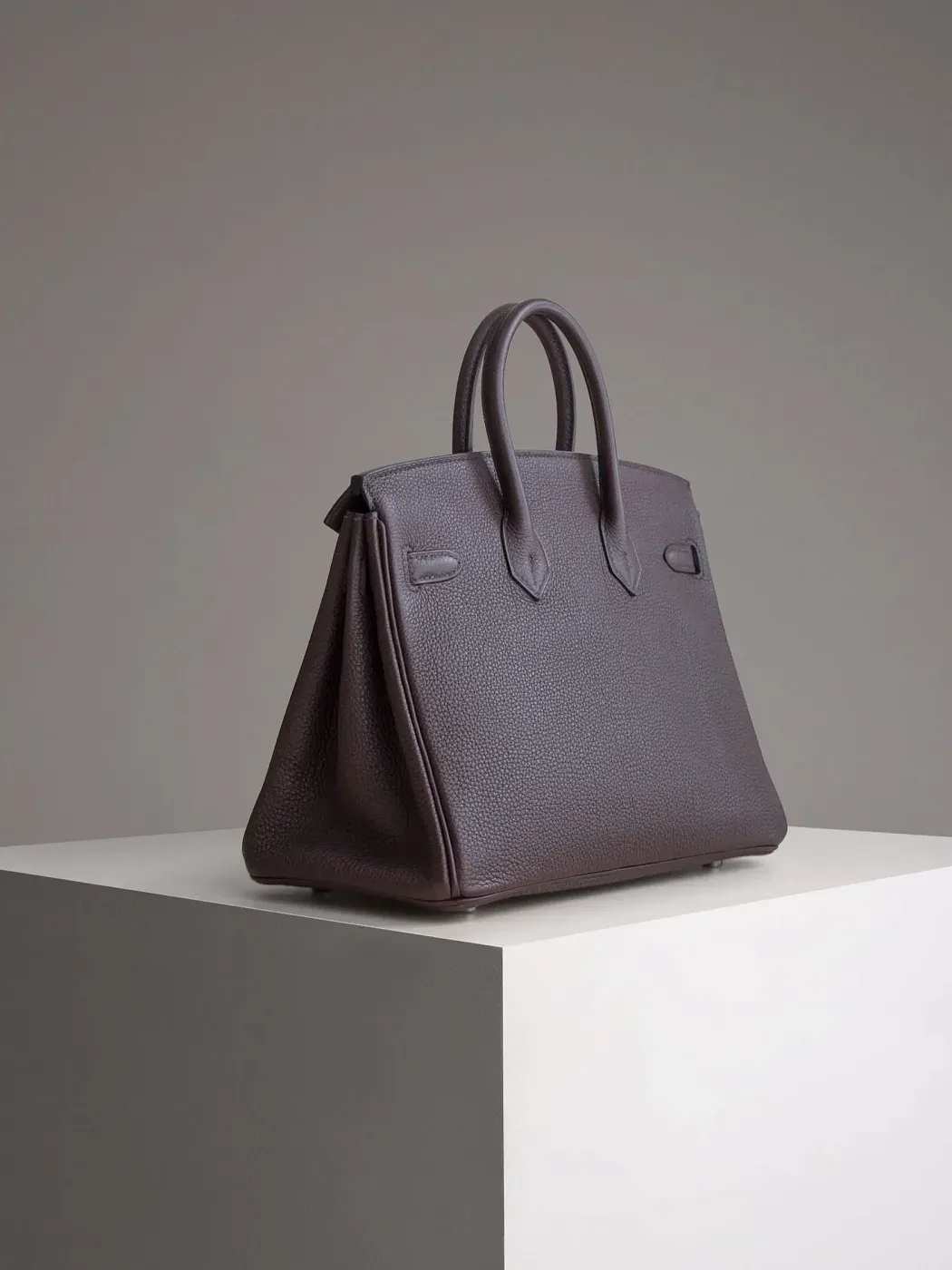 Hermès Сумка Birkin 25 Rouge Sellier Togo Palladium Hardware - фото 8