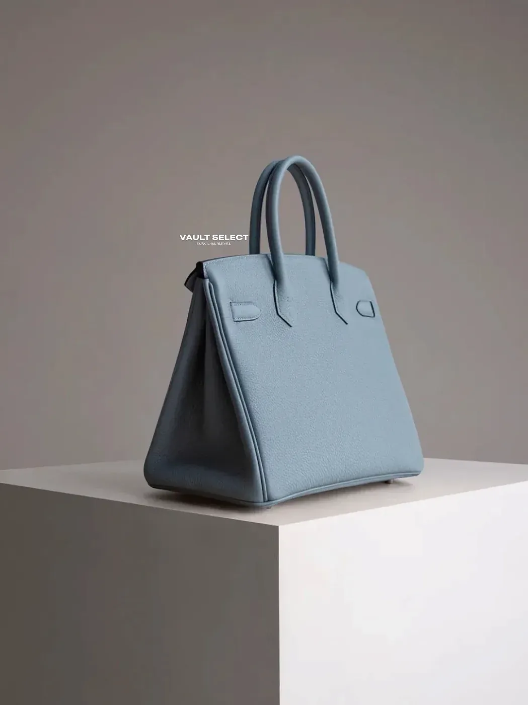 Hermès Сумка Birkin 30 Gris Pantin Togo Palladium Hardware - фото 7