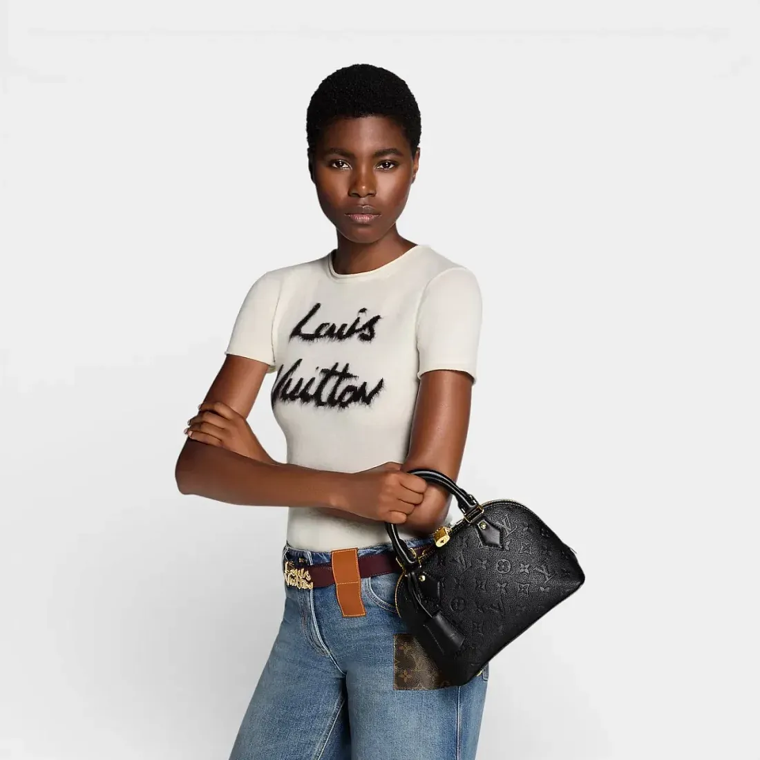 Louis Vuitton Сумка Alma Black - фото 2