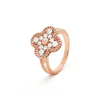 Van Cleef & Arpels Кольцо Vintage Alhambra Rose Gold - фото 1