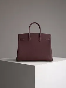 Hermès Сумка Birkin 35 Rouge H Togo Gold Hardware - фото 6