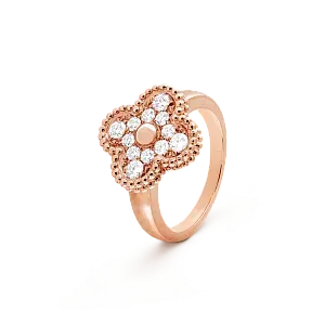 Van Cleef & Arpels Кольцо Vintage Alhambra Rose Gold - фото 1