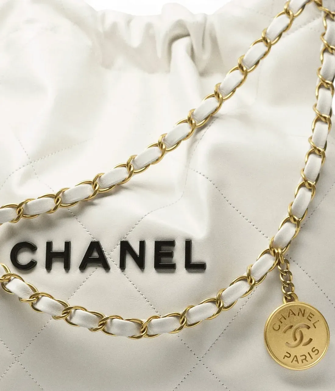 Chanel Сумка Mini 22 White - фото 3