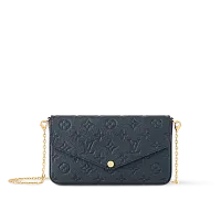 Louis Vuitton Клатч Felicie Bleu Marine - фото 1
