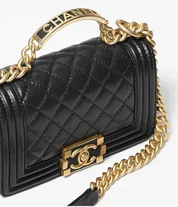 Chanel Сумка с ручкой Boy - фото 4