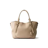 Prada Большая сумка-тоут Sand Beige - фото 1