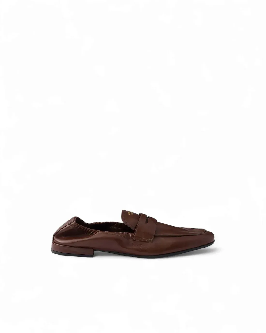 Prada Мокасины Shuffle из антикварной кожи Cognac - фото 3