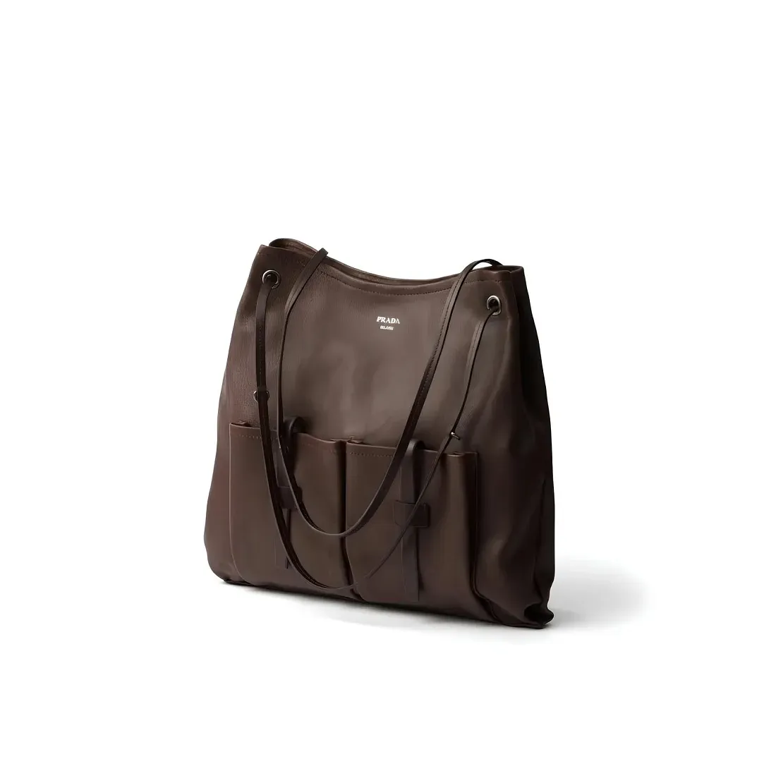 Prada Большая сумка Route Cocoa Brown - фото 3