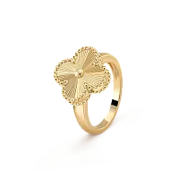 Van Cleef & Arpels Кольцо Vintage Alhambra Yellow Gold - фото 1