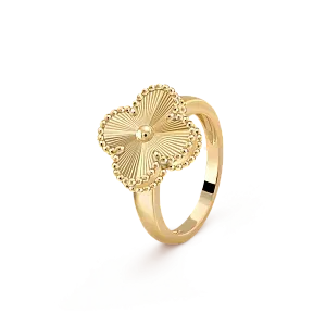 Van Cleef & Arpels Кольцо Vintage Alhambra Yellow Gold - фото 1