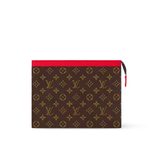Louis Vuitton Клатч Pochette Voyage MM Red - фото 1