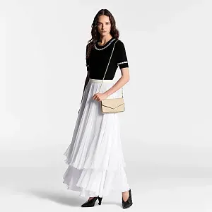 Louis Vuitton Клатч Felicie Creme - фото 2