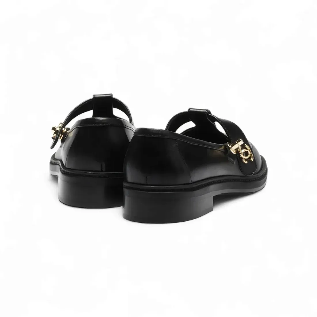 Chanel Кожаные лоферы Black - фото 2