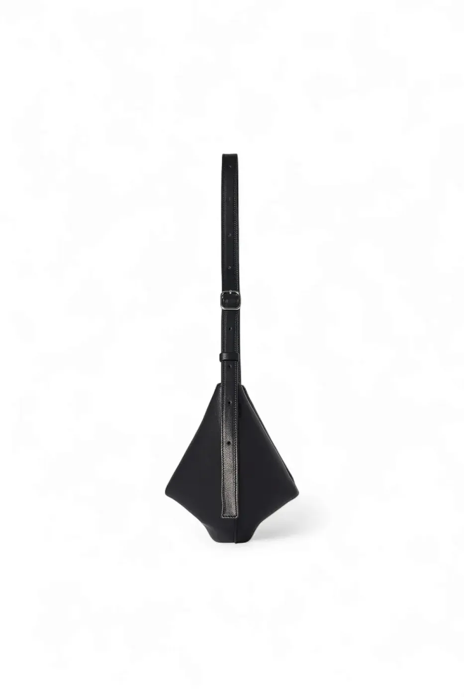 The Row Сумка Jouvette Dark Brown из кожи Black - фото 3