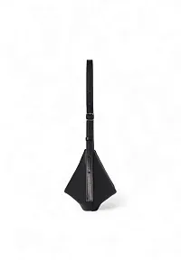 The Row Сумка Jouvette Dark Brown из кожи Black - фото 3