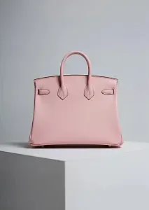 Hermès Сумка Birkin 25 Rose Sakura Swift Palladium Hardware - фото 3