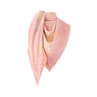 Louis Vuitton Шаль Flower Brush Shine Beige Rose - фото 1