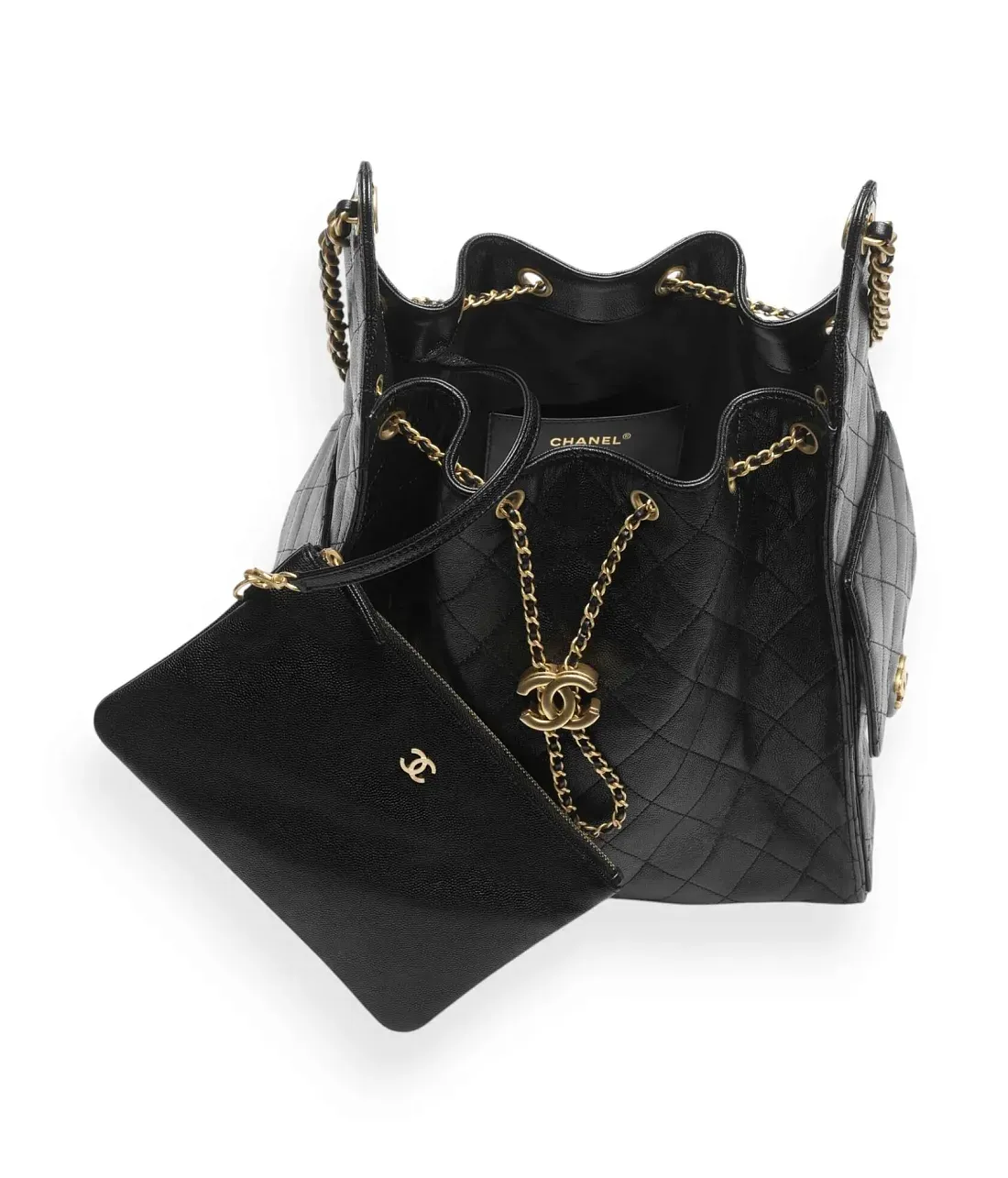 Chanel Средняя сумка 25 Black - фото 3