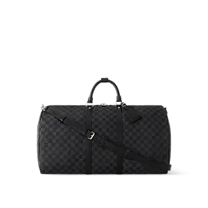 Louis Vuitton Сумка Keepall 55 с плечевым ремнем - фото 5