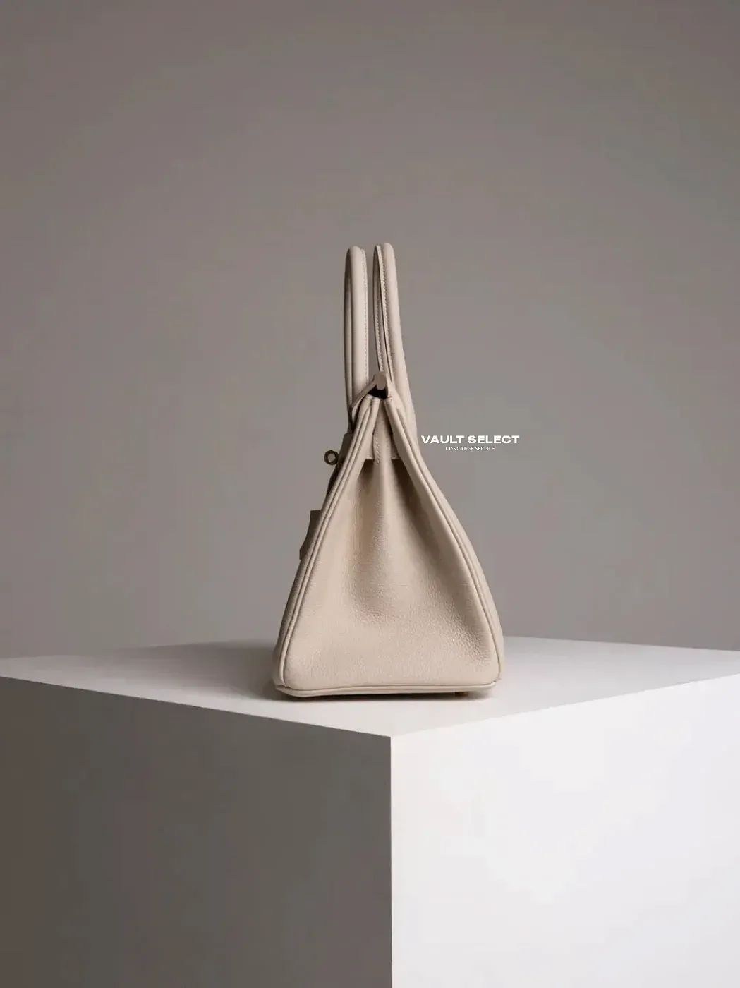Hermès Сумка Birkin 30 Craie Togo Gold Hardware - фото 7
