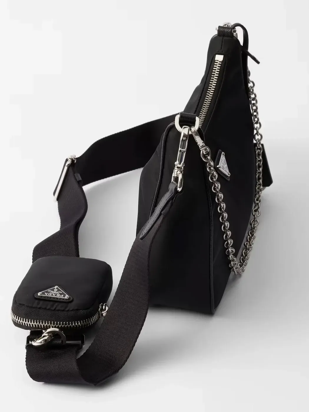 Prada Сумка Re-Edition 2005 из Re-Nylon White - фото 14