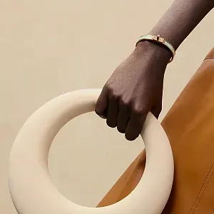 Hermès Браслет Mini Clic Kelly Marron Glace - фото 2