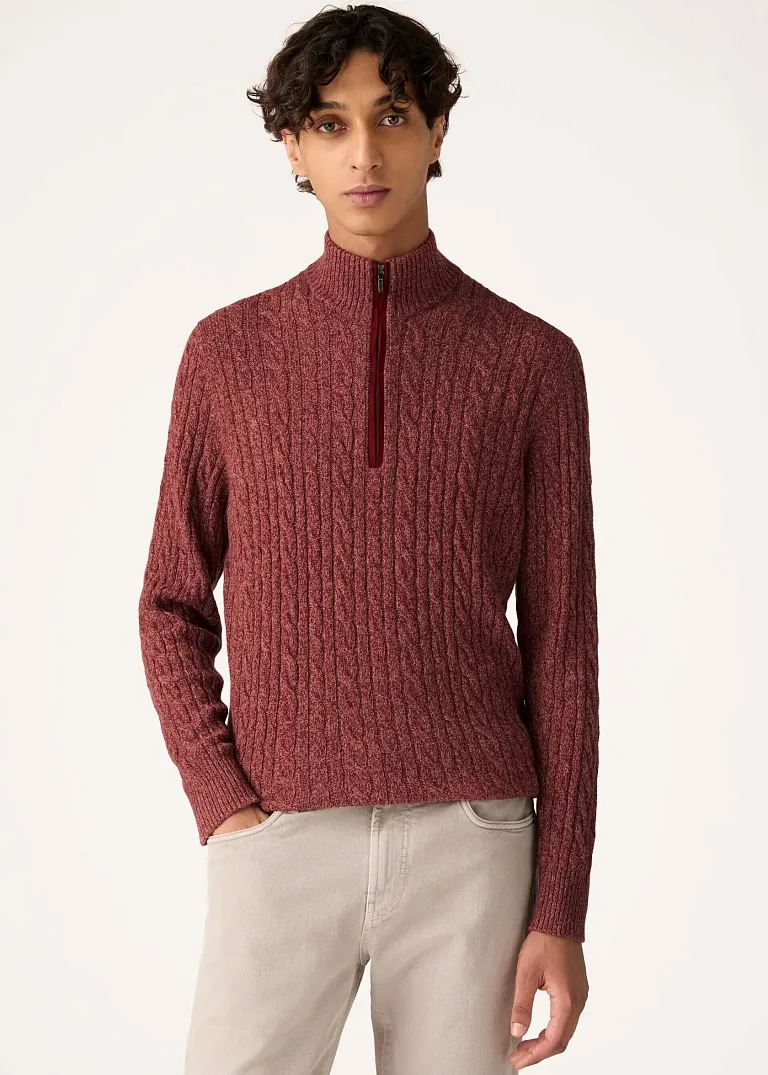 Свитер Loro Piana Prestige Orange - фото 1