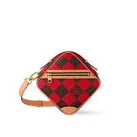 Louis Vuitton Сумка-мессенджер Chess Red - фото 1