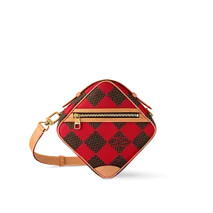 Louis Vuitton Сумка-мессенджер Chess Red - фото 1
