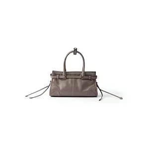 Prada Мини-сумочка Bonnie Pewter - фото 3