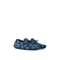 Louis Vuitton Мокасины LV Driver Dark Blue - фото 1
