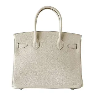 Hermès Birkin 30 Togo Craie PHW - фото 2