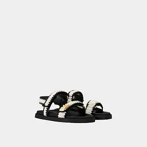 Louis Vuitton Сандалии LV Sunset Flat Comfort Black - фото 1
